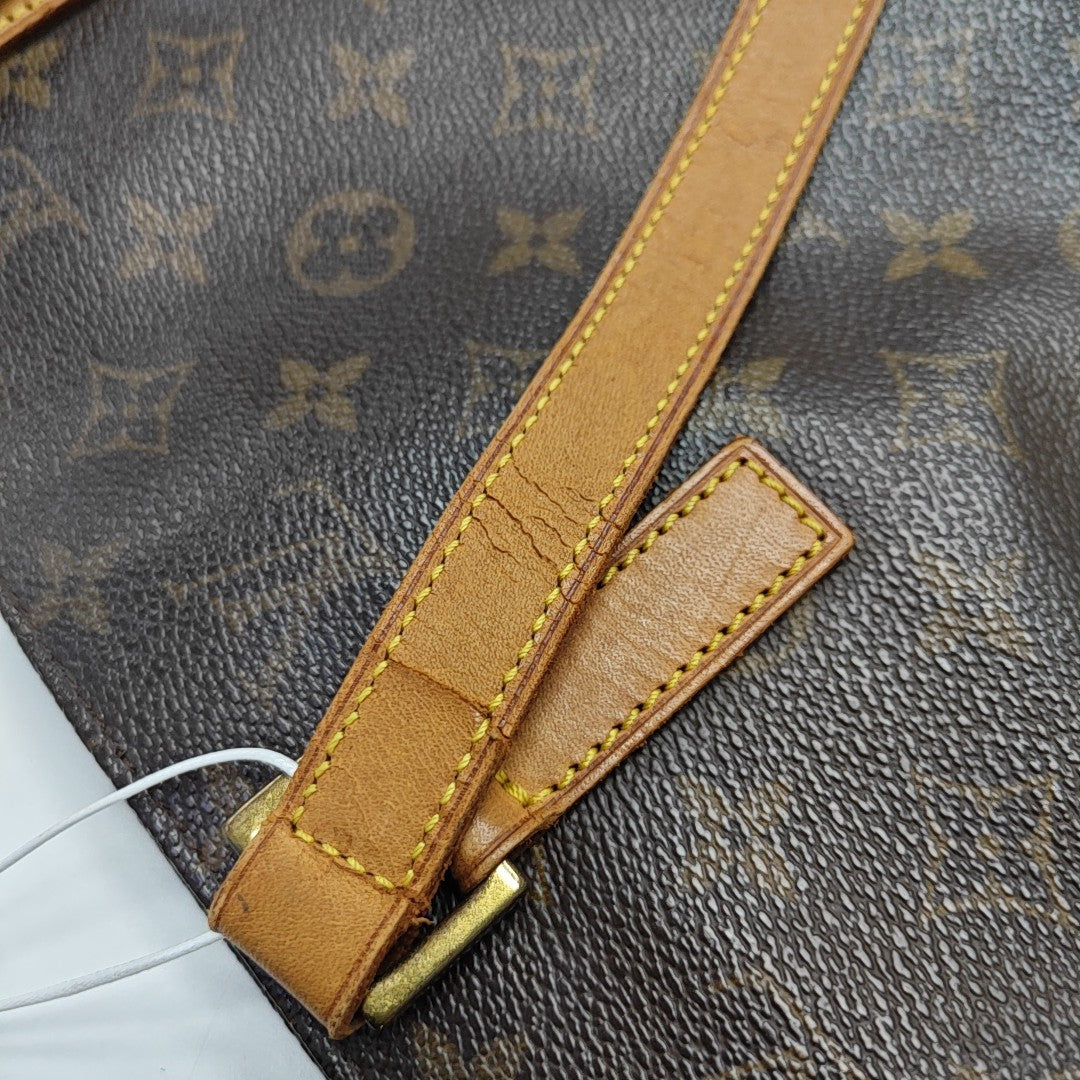 VINTAGE VAVIN GM Monogram Coated Canvas Brown