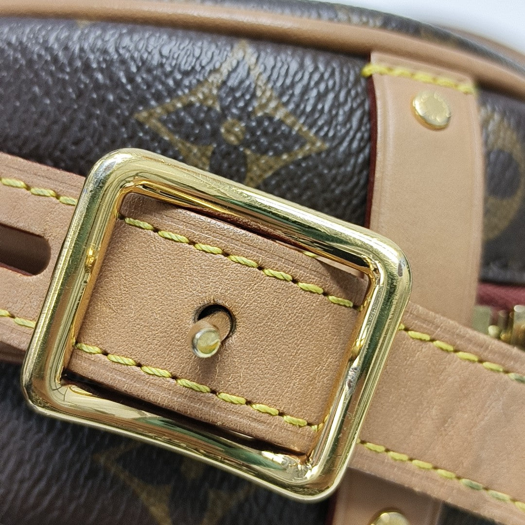 BOITE CHAPEAU PM Monogram Coated Canvas Brown