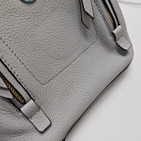 Faye Mini Quilted Calfskin Blue