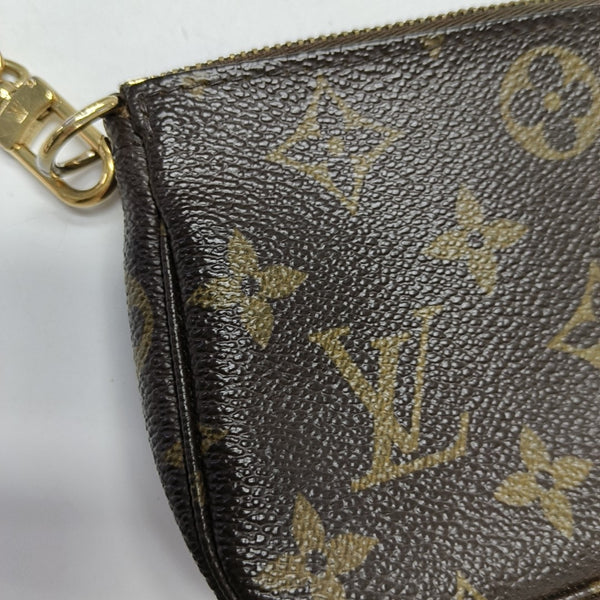 ACCESSOIRES Mini Monogram Coated Canvas Brown