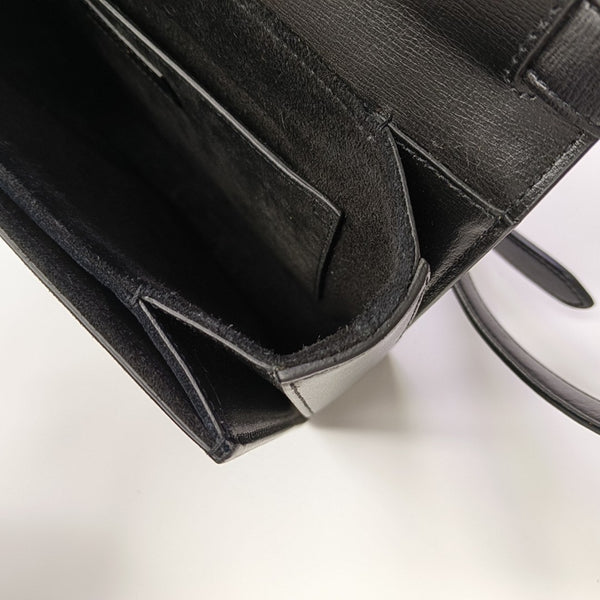 BELLECHASSE Medium Calfskin Black