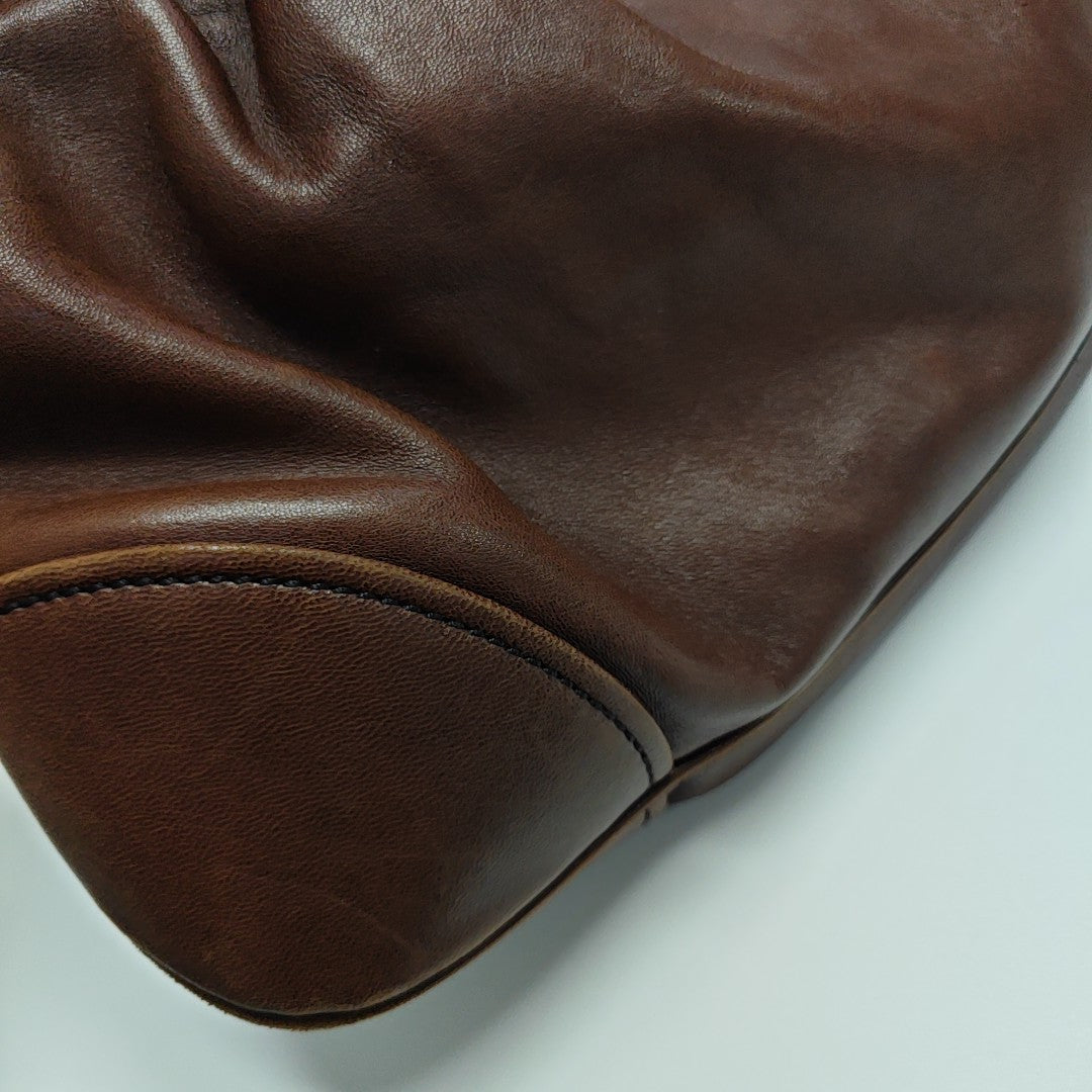 Marissa Lambskin Brown