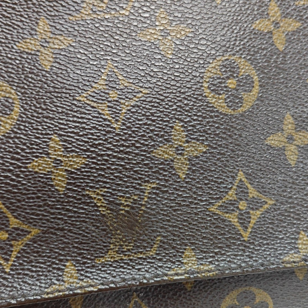 MUSETTE TANGO Monogram Coated Canvas Brown