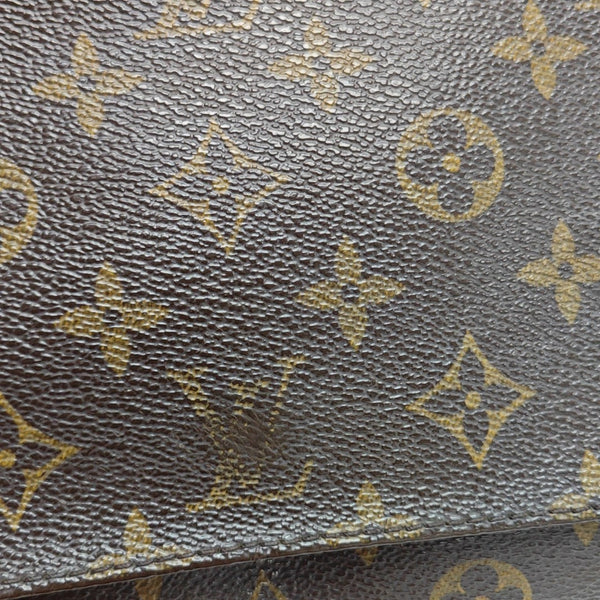 MUSETTE TANGO Monogram Coated Canvas Brown