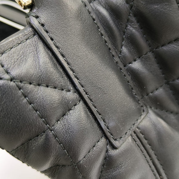Toujours Medium Cannage Calfskin Black