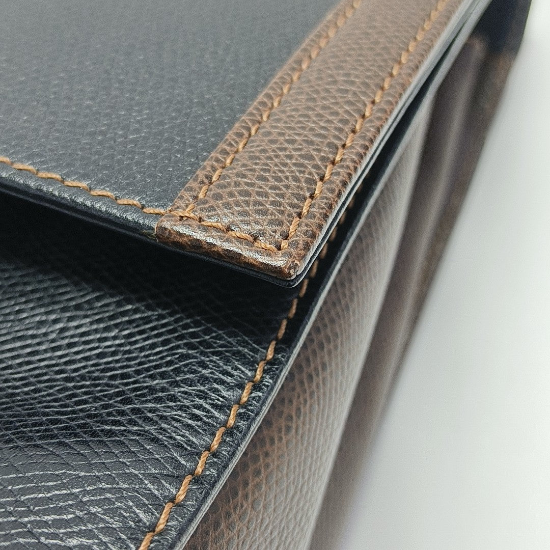Calfskin Shoulder Bag Black