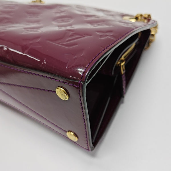 Patent Leather Crossbody Bag PM Purple