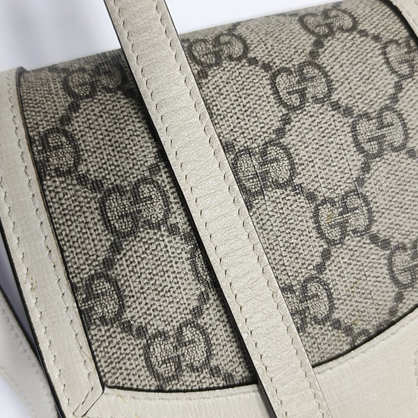 Horsebit 1955 Mini Coated Canvas Beige