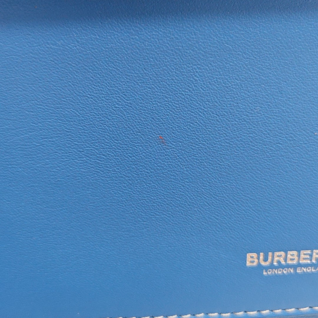 Calfskin Tote Bag Mini Blue