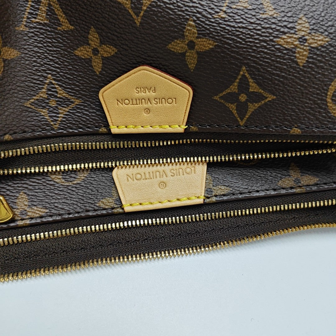 MULTI Monogram Coated Canvas Brown