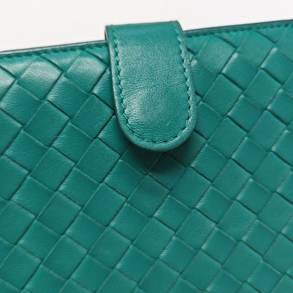 Lambskin Wallet Green