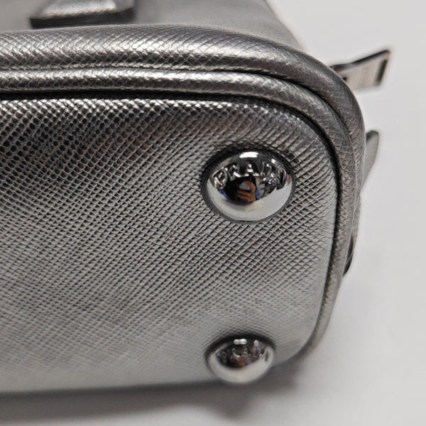 Promenade Mini Calfskin Silver