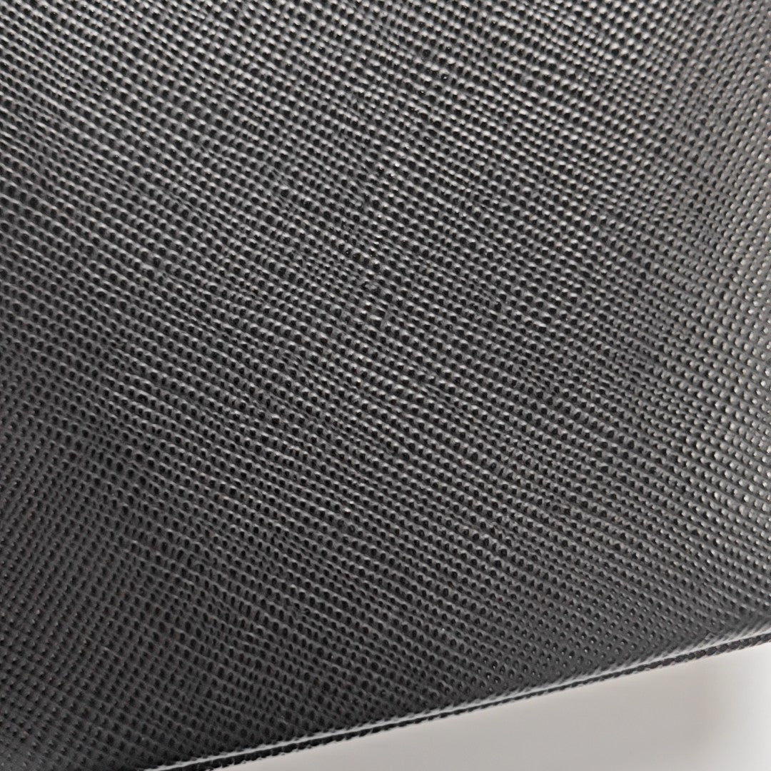 Panier Small Saffiano Calfskin Black