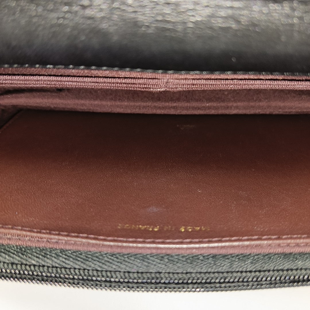 WOC Mini Lambskin Black