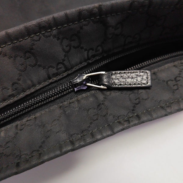 GG Supreme Monogram Nylon Black