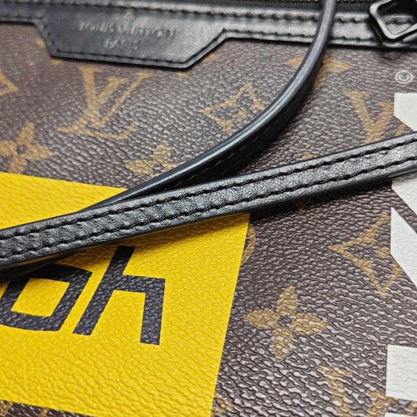 FLAT Monogram Coated Canvas Brown