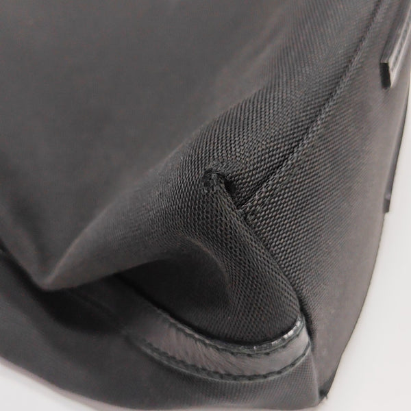Canvas Shoulder Bag Black