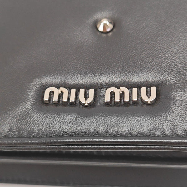 Lambskin Shoulder Bag Black