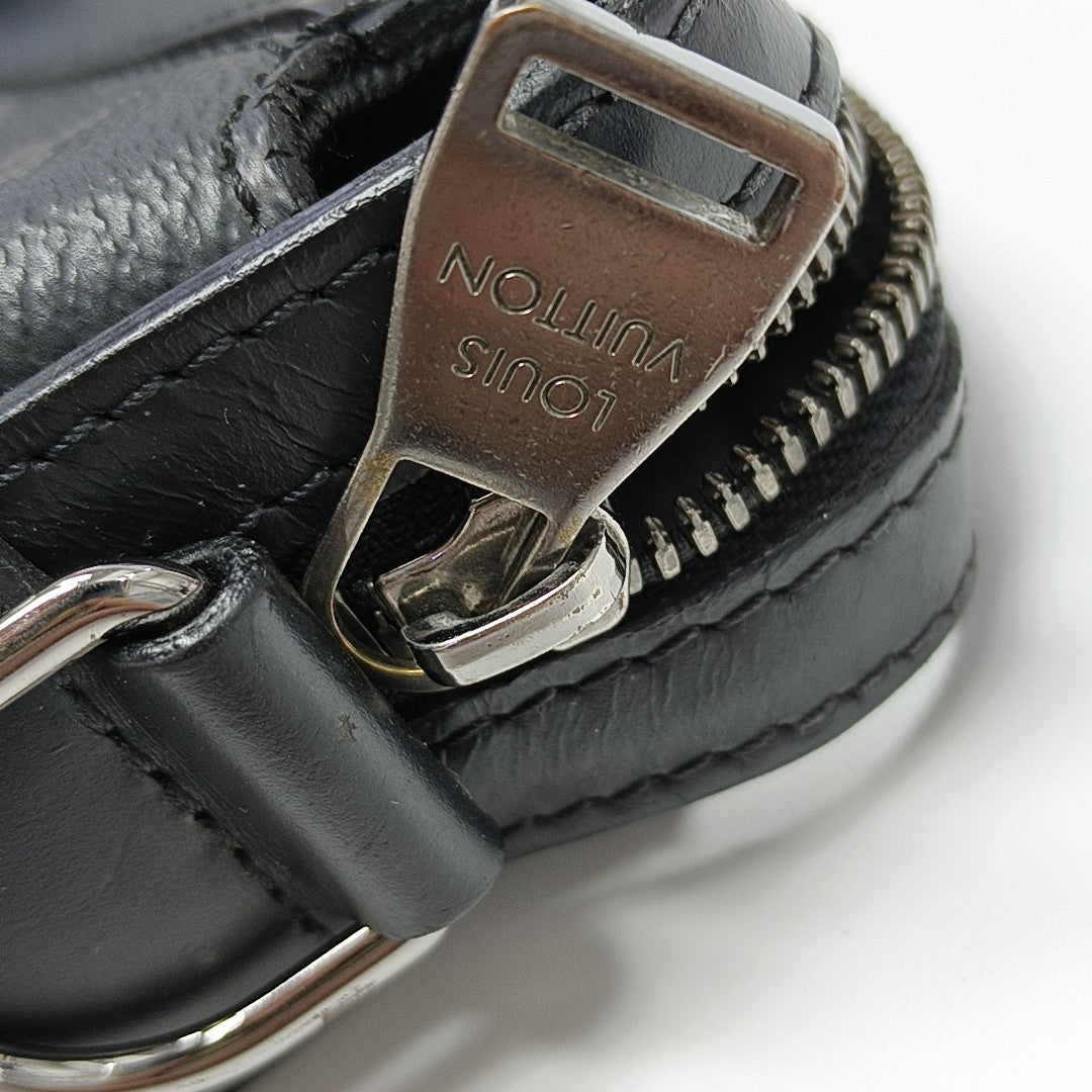 EXPLORER Monogram Coated Canvas Black