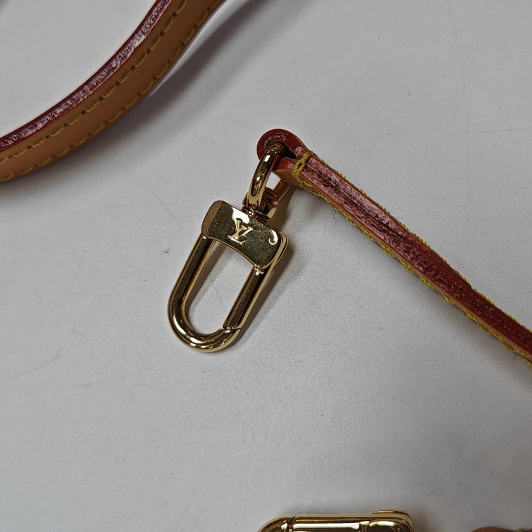 NOÉ Nano Monogram Coated Canvas Brown
