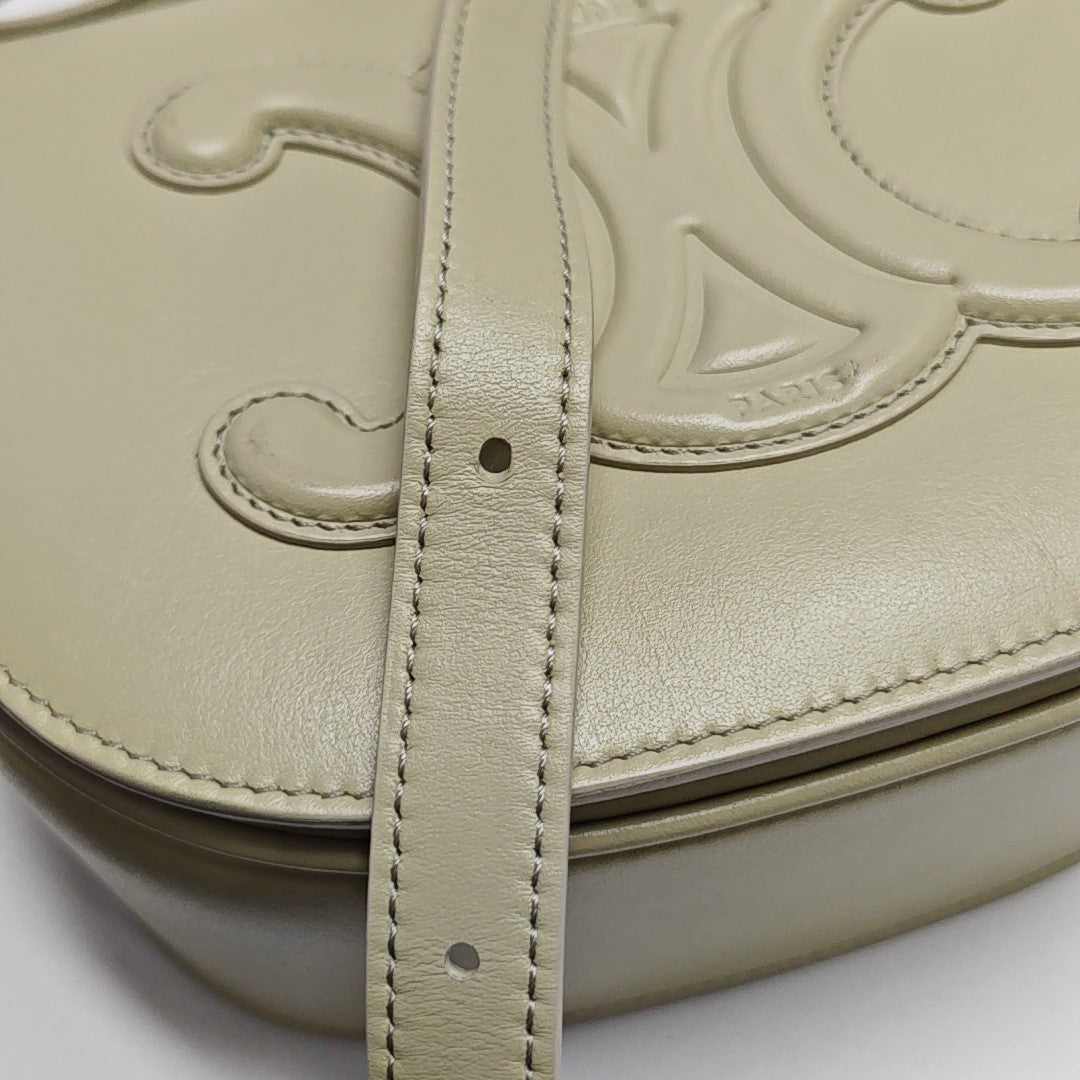 TRIOMPHE Mini Calfskin Green