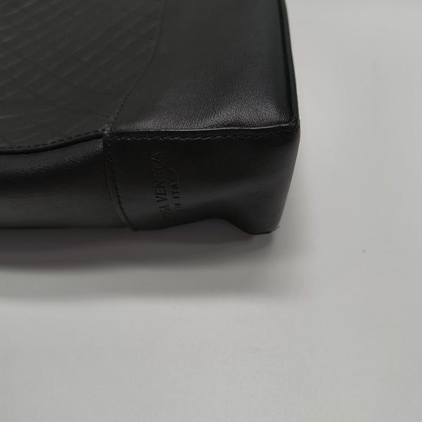 Calfskin Shoulder Bag Black