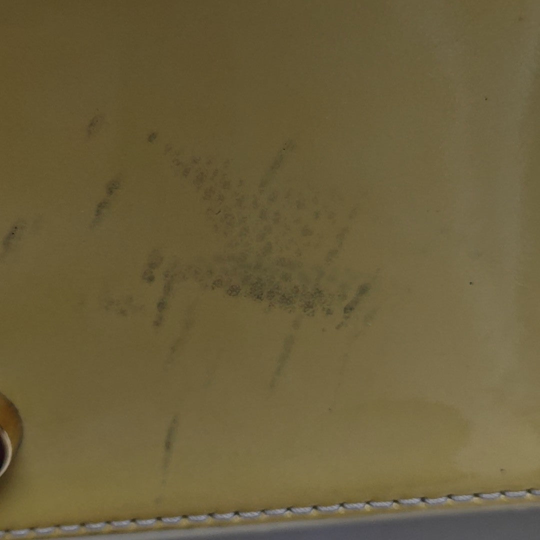 BREA MM Monogram Patent Leather Yellow