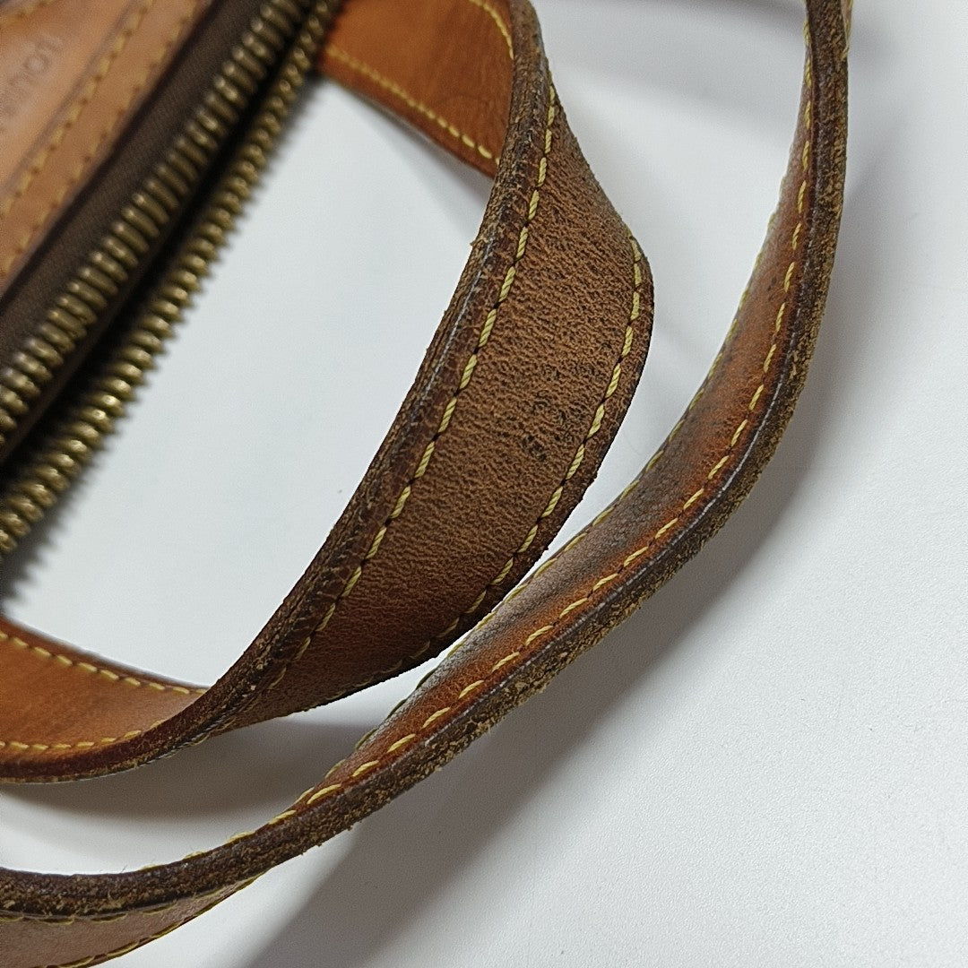 PALERMO PM Monogram Coated Canvas Brown