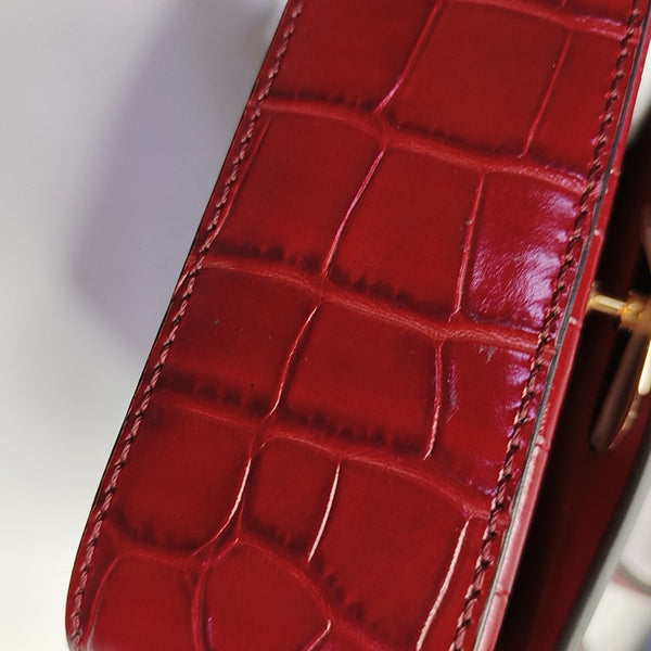 Chloé C Mini Calfskin Red