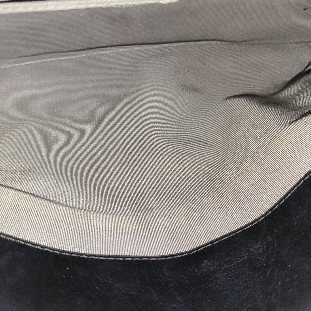 2.55 Maxi Quilted Calfskin Black
