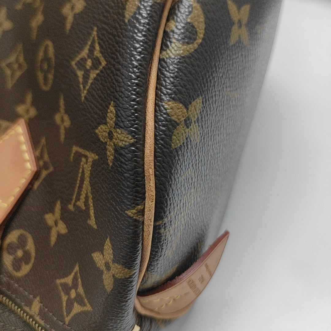 SPEEDY 30 Monogram Coated Canvas Brown