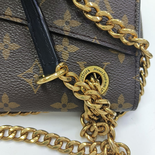 PASSY Monogram Coated Canvas Brown