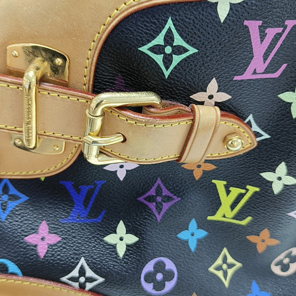 LV × TM CLAUDIA Monogram Coated Canvas Black