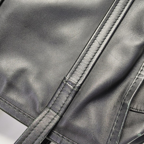 Bazar Calfskin Black