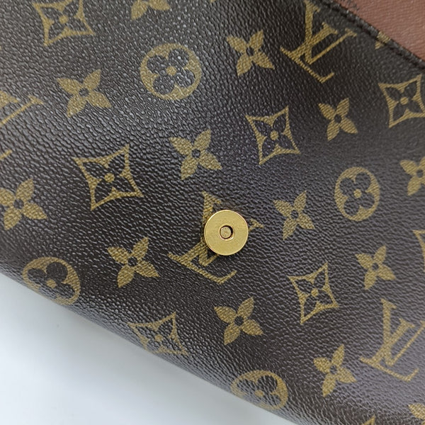 MUSETTE TANGO Monogram Coated Canvas Brown