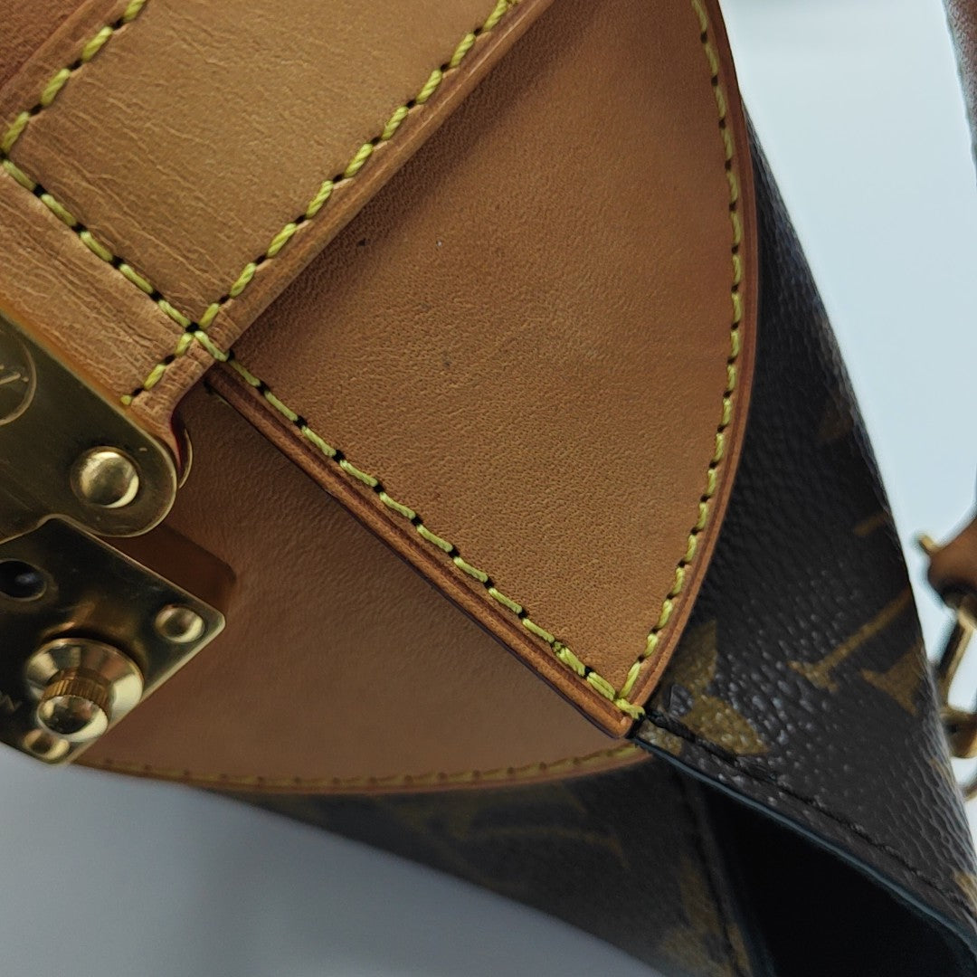 DUFFLE Monogram Coated Canvas Brown