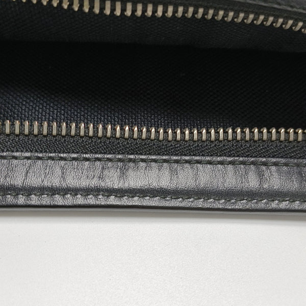 GG Supreme Monogram Coated Canvas Gray