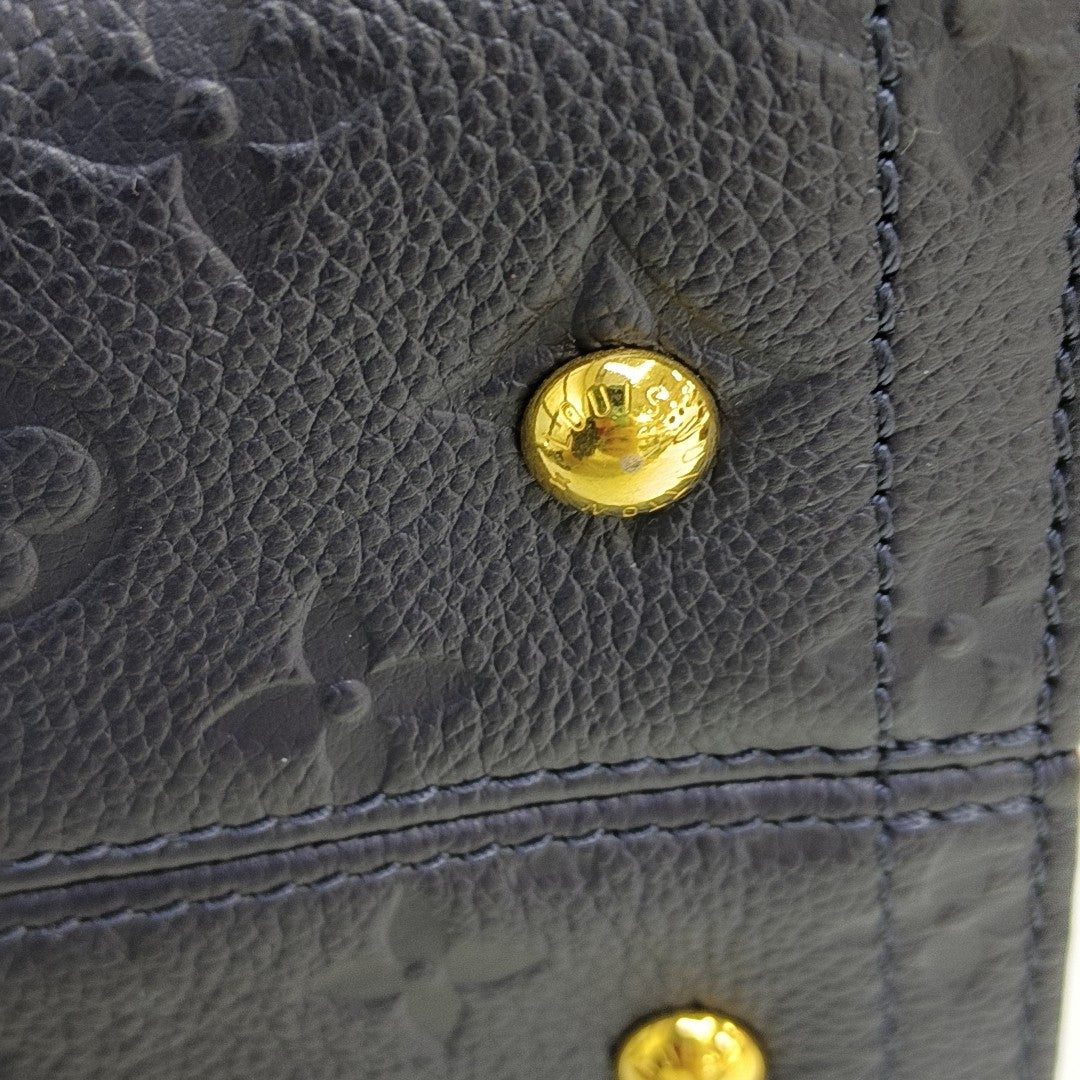 SULLY PM Monogram Calfskin Blue
