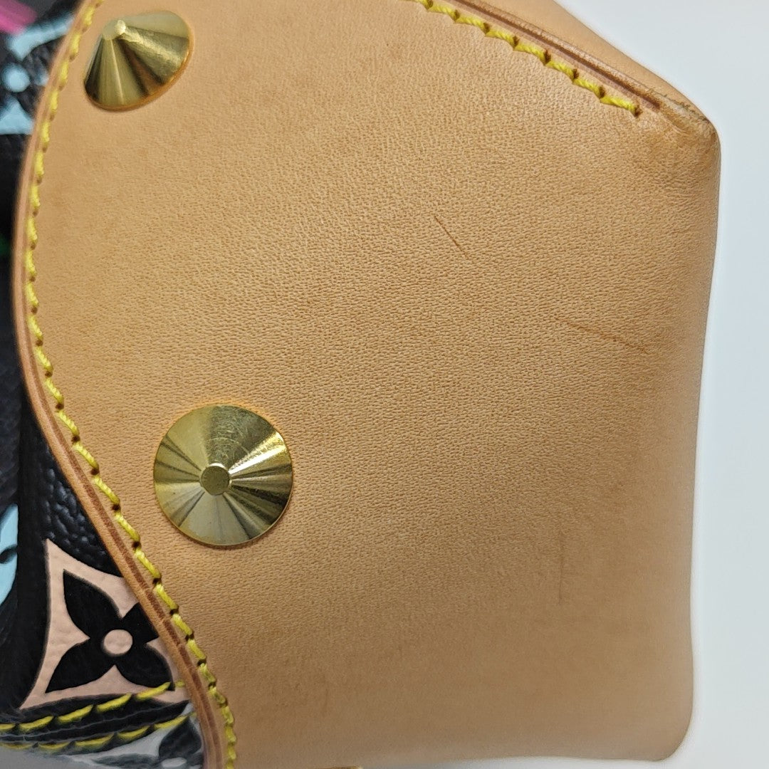 LV × TM JUDY MM Monogram Coated Canvas Black