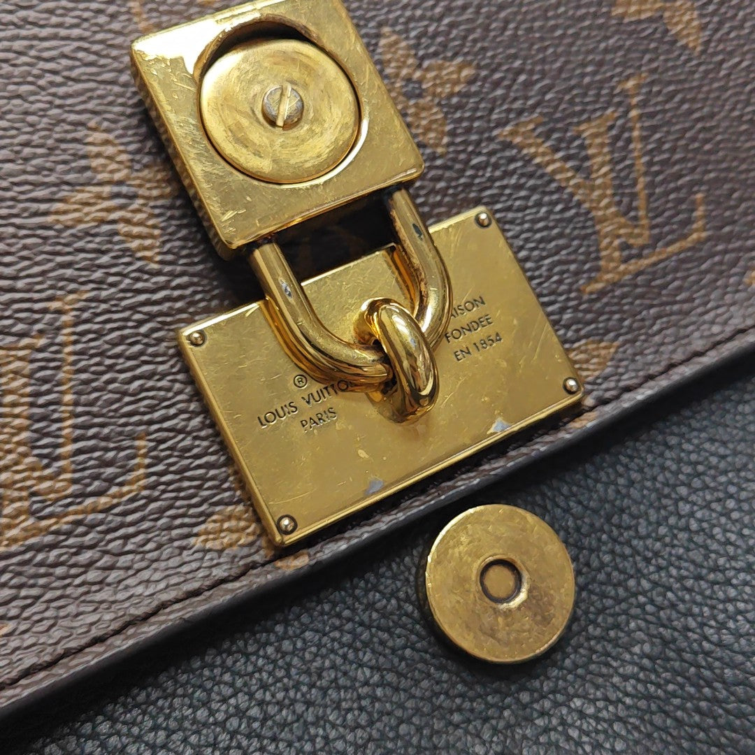 MARIGNAN Monogram Coated Canvas Brown