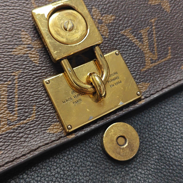 MARIGNAN Monogram Coated Canvas Brown