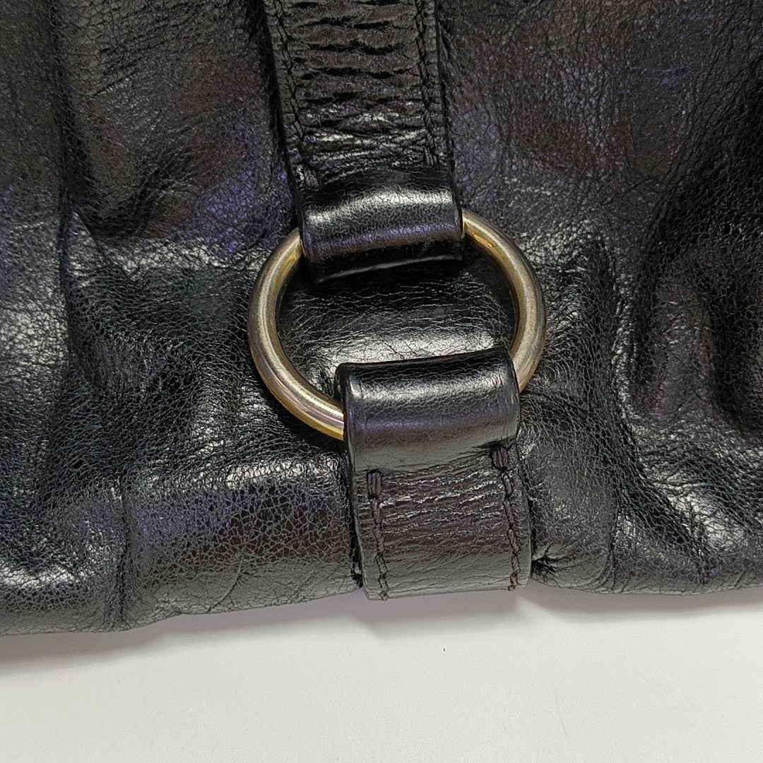 Calfskin Tote Bag Black