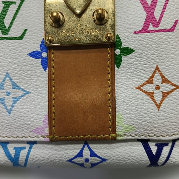 SPEEDY 30 Monogram Coated Canvas White