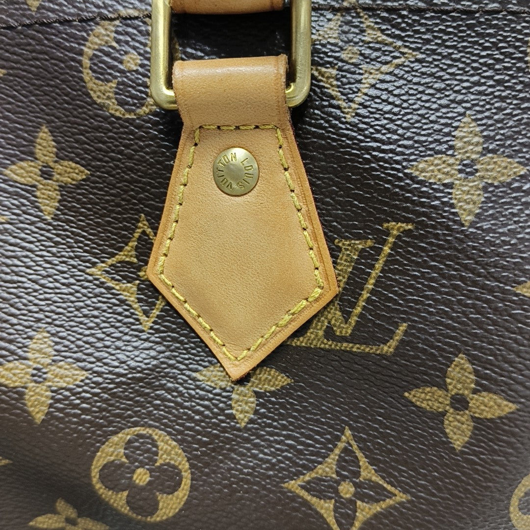SPEEDY 30 Monogram Coated Canvas Brown