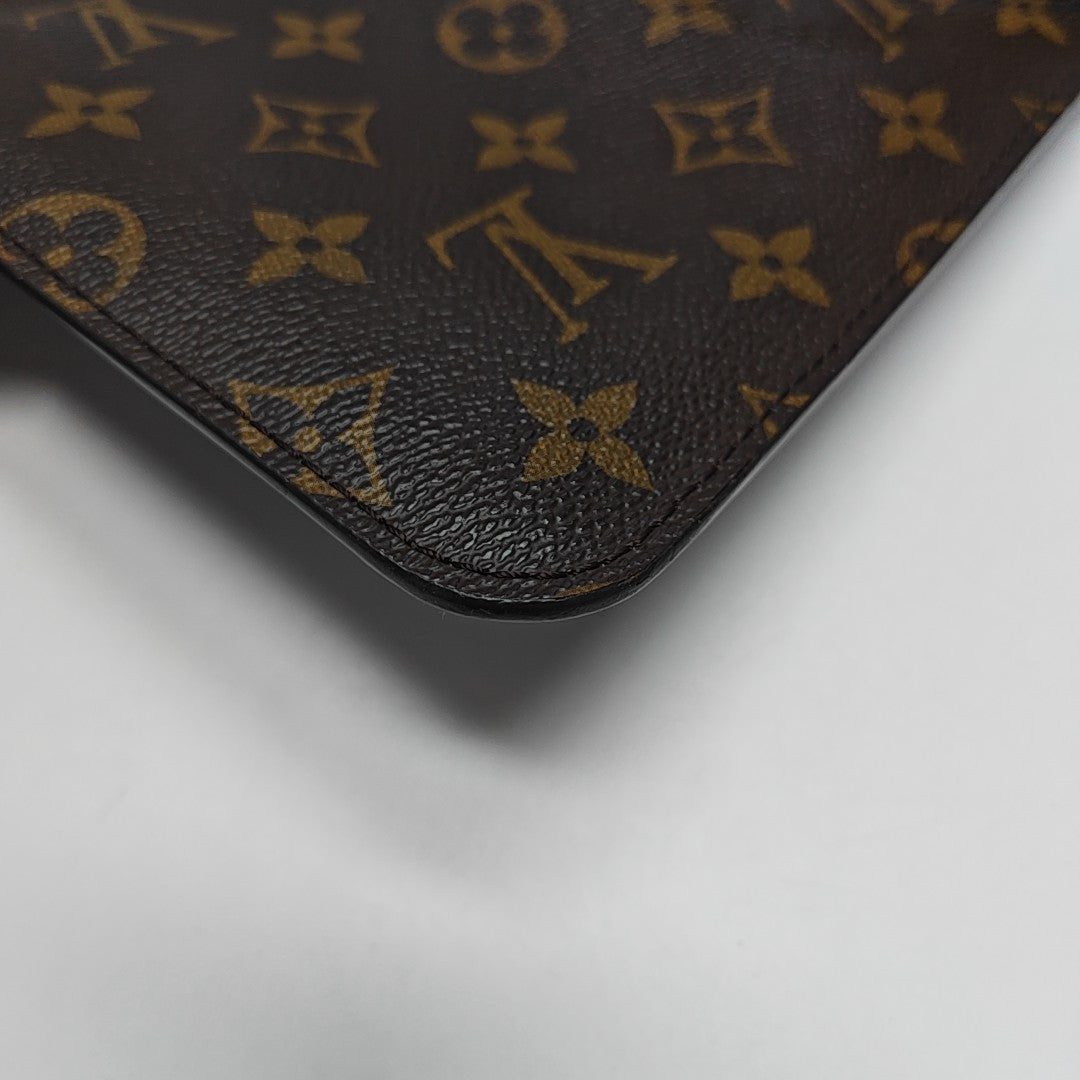NEVERFULL PM Monogram Coated Canvas Brown