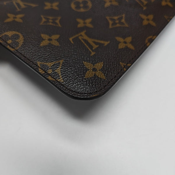 NEVERFULL PM Monogram Coated Canvas Brown