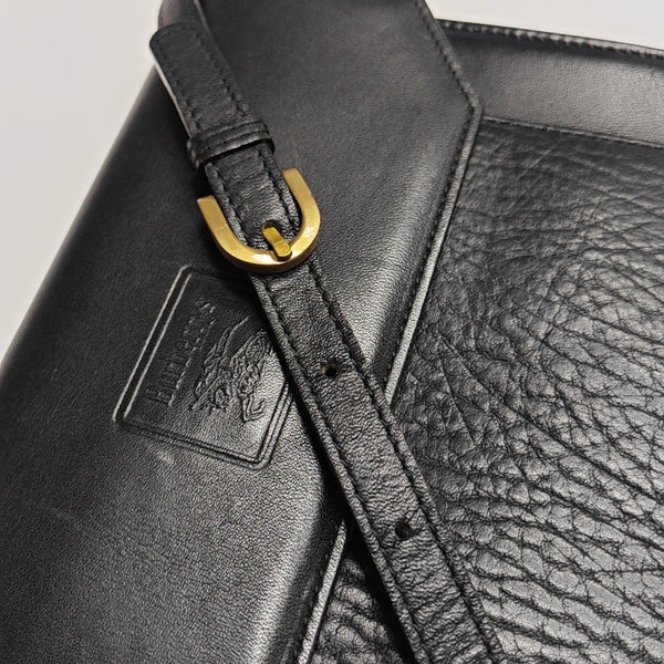 Calfskin Shoulder Bag Black