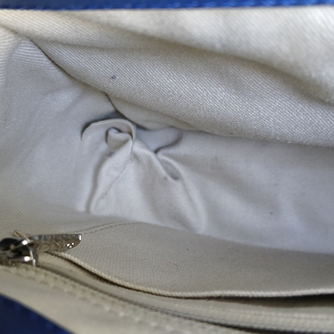 CERF Grained Calfskin Blue