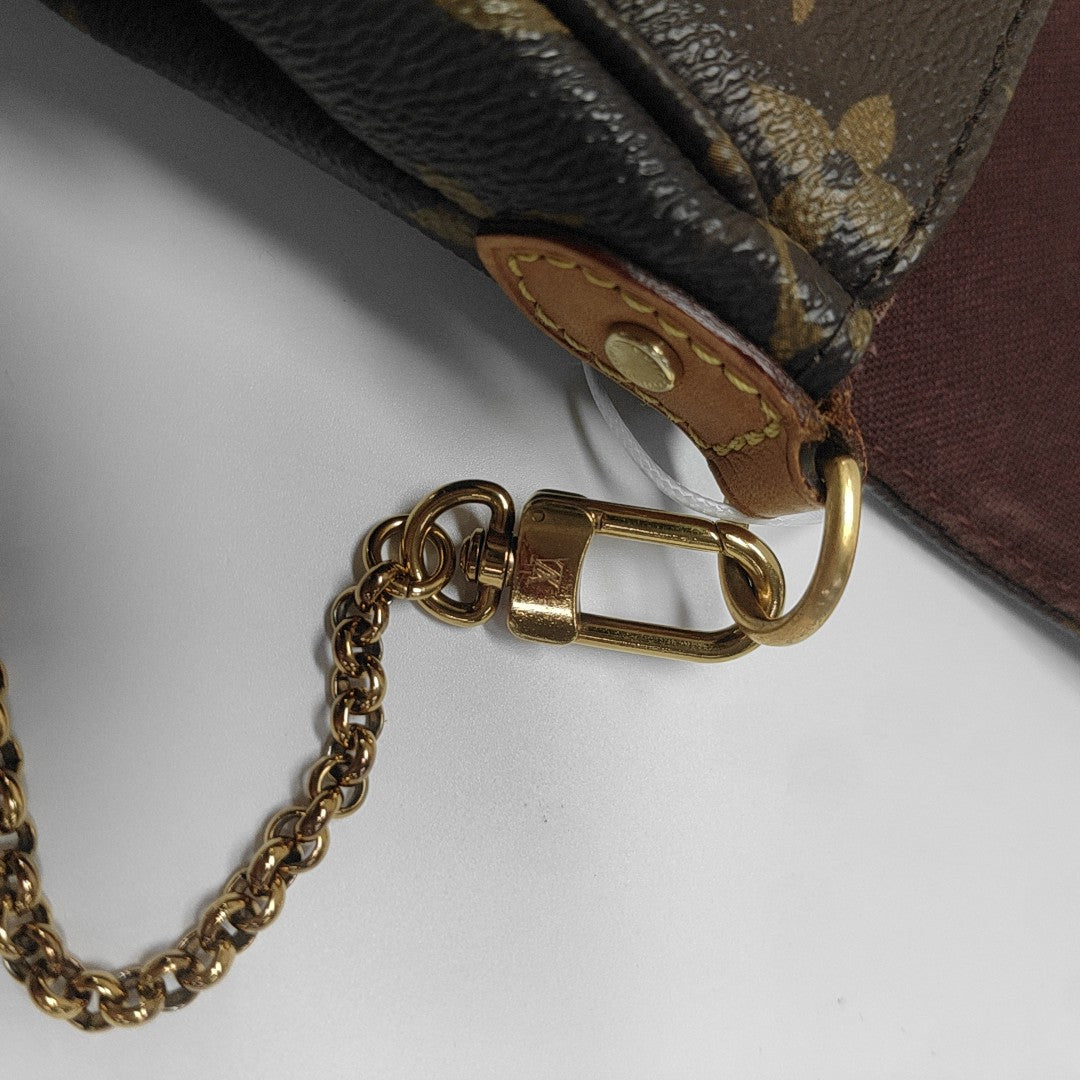 FAVORITE PM Monogram Coated Canvas Brown
