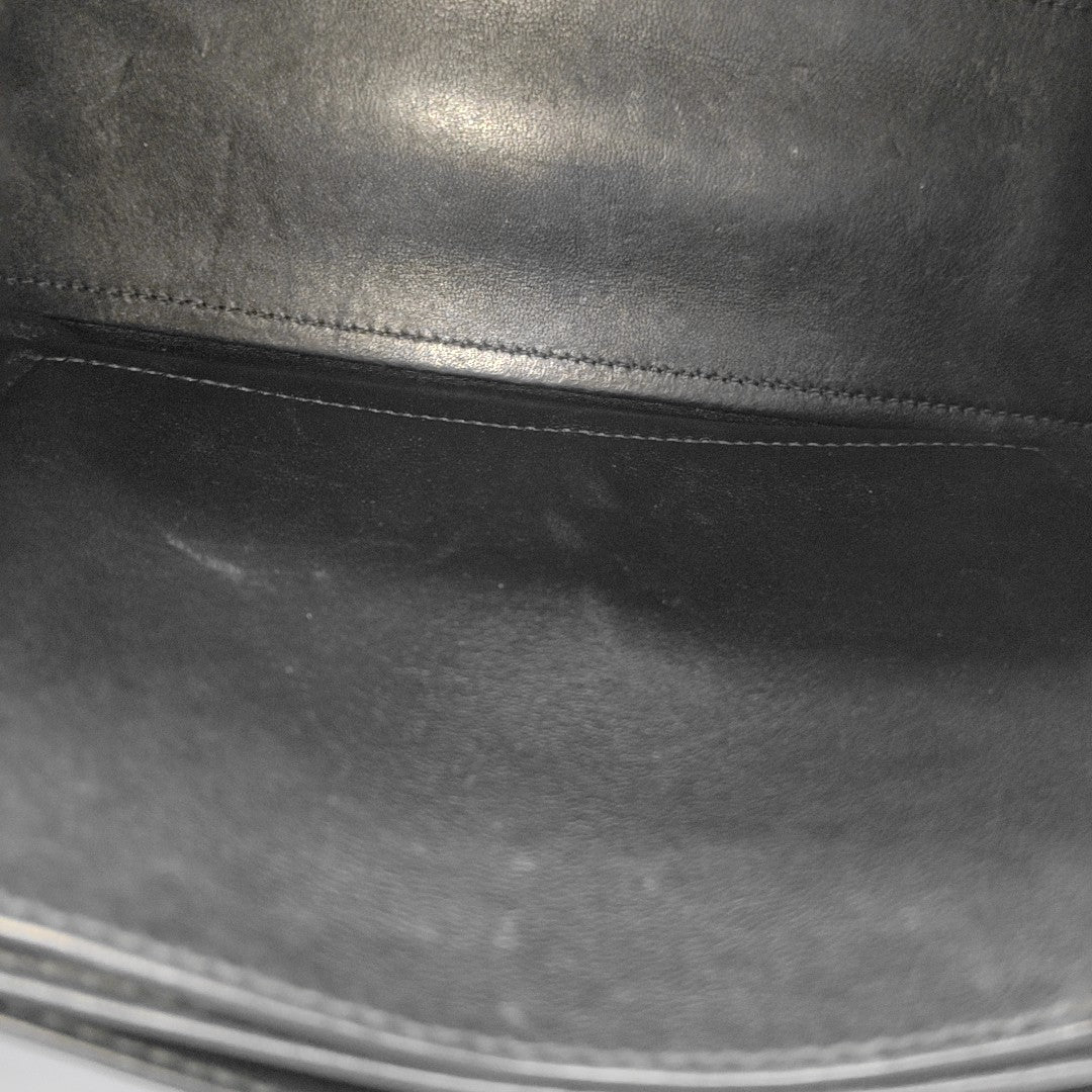 Crush Medium Calfskin Black